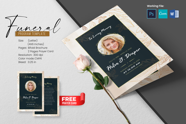 Funeral Brochure Template Image 5