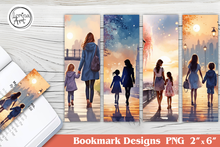 Mothers Love Printable Bookmark 4 PNG