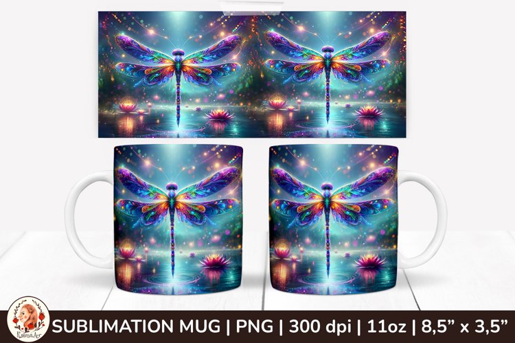 3D Mug, 11 oz Coffee Mug, Spring Mug, 11 oz mug,