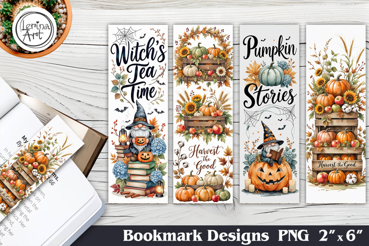 Halloween Printable Bookmark 4 PNG