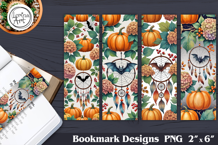 Halloween Printable Bookmark 4 PNG