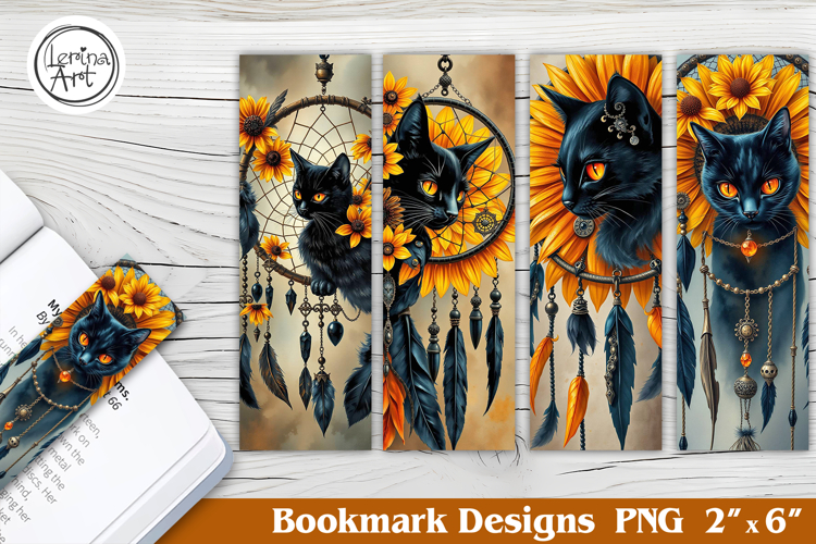 Halloween Boo Printable Bookmark 4 PNG Black Cat