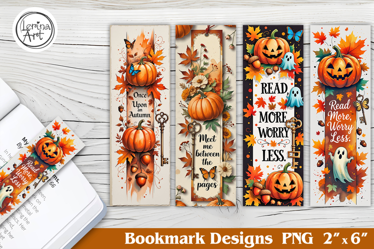 Halloween Printable Bookmark 4 PNG