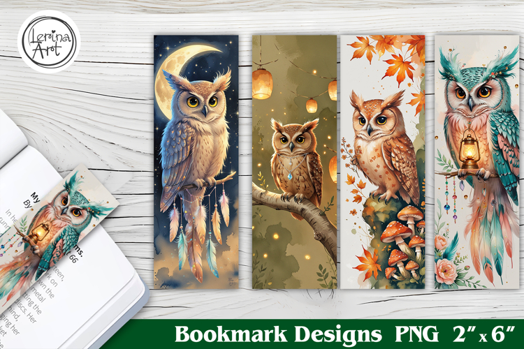 Owl Printable Bookmark 4 PNG / OWL