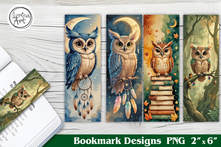 Owl Printable Bookmark 4 PNG / OWL