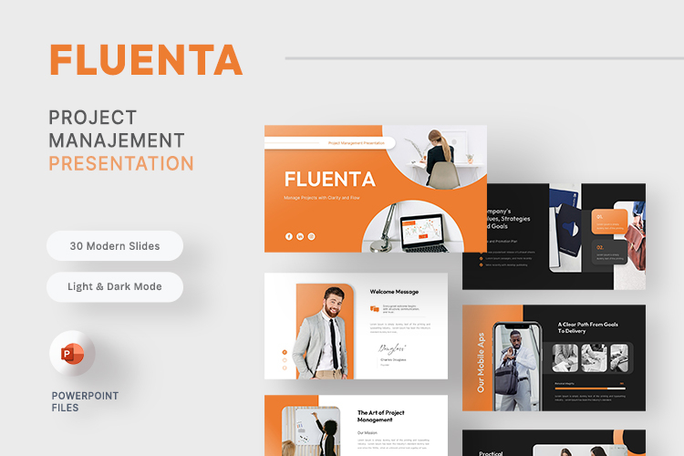Fluenta - Project Management PowerPoint Template
