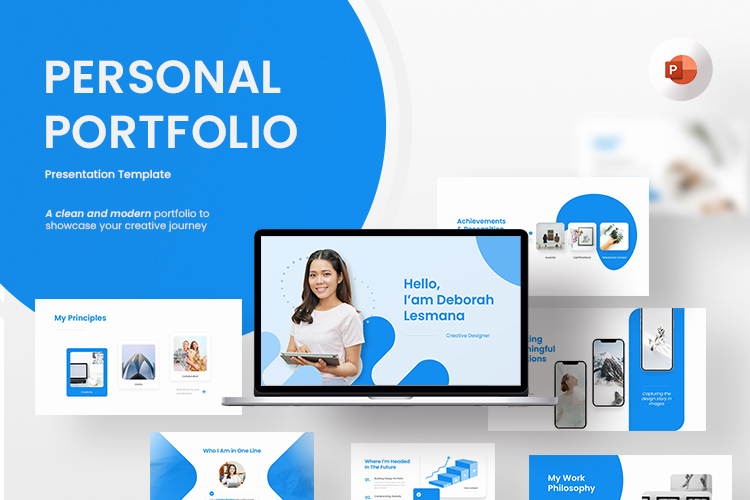Myfolio - Personal Portfolio PowerPoint
