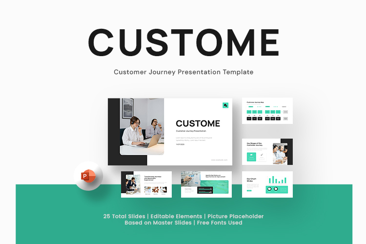 Custome - Customer Journey PowerPoint