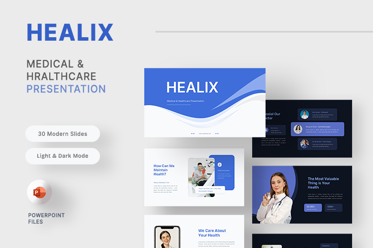 Healix - Medical & Healthcare PowerPoint Template