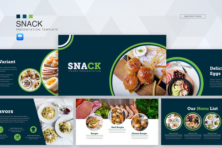 Snack - Keynote Template example image 1