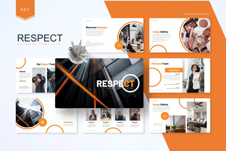 Respect - Keynote Template example image 1