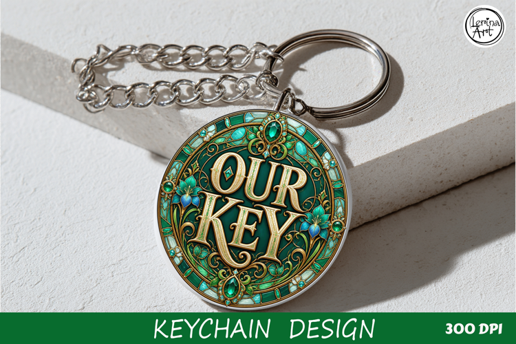 OUR KEY / Key Collection. Coaster/keychain PNG