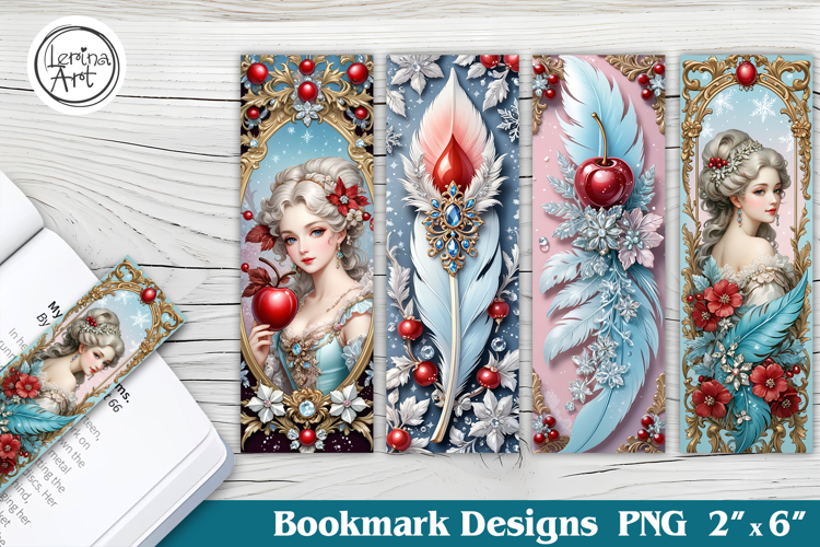 Feather Printable Bookmark 4 PNG
