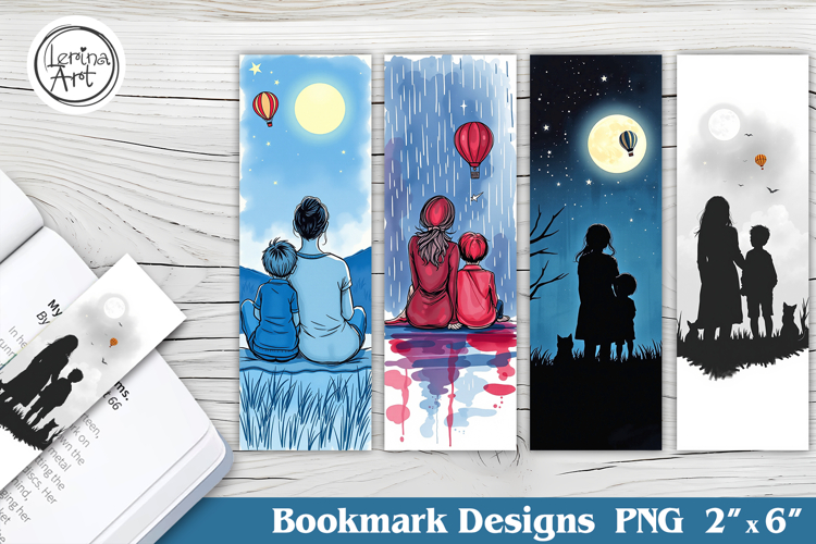 Mothers Love Printable Bookmark 4 PNG