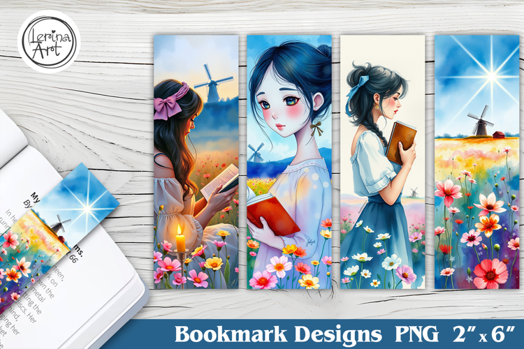 Summer Mills Printable Bookmark 4 PNG