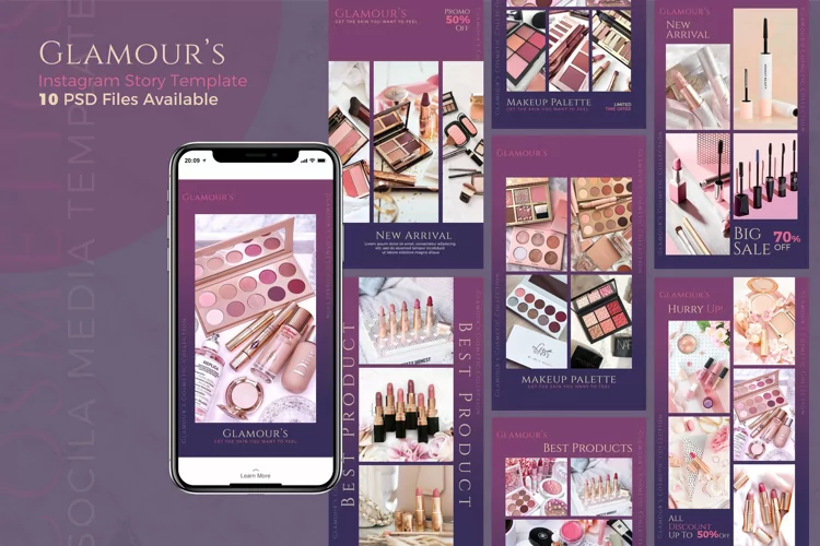 Glamour's - Instagram Story Template