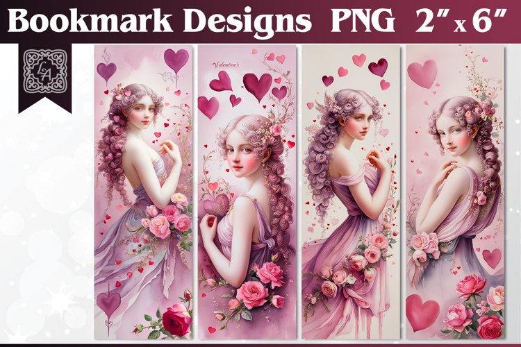 Printable Valentine Bookmark Image 14