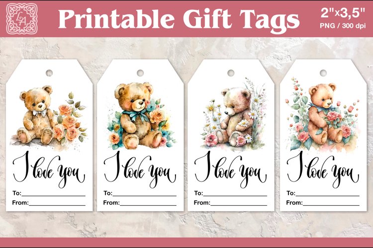 Gift Tag Clipart Image 22