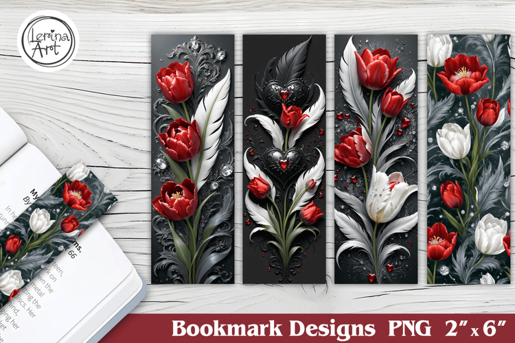 Valentine Printable Bookmark 4 PNG