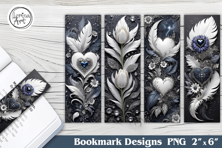 Valentine Printable Bookmark 4 PNG