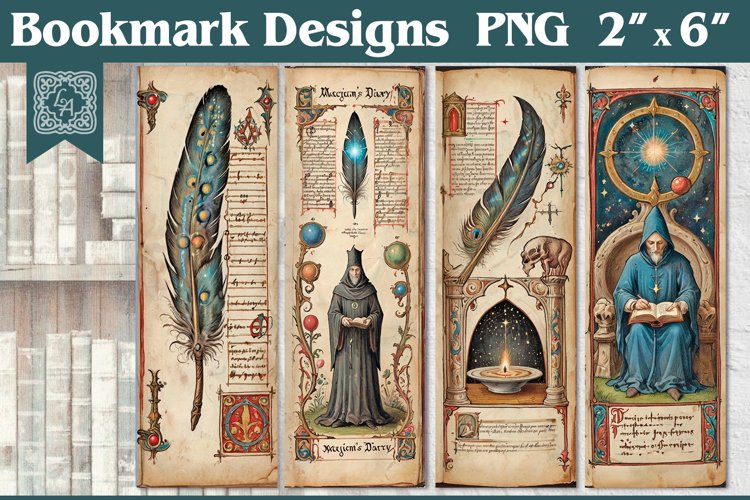 Printable Halloween Bookmark Image 4