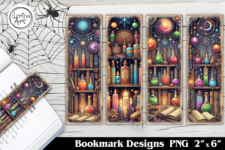 Magic Potion. Printable Bookmark 4 PNG