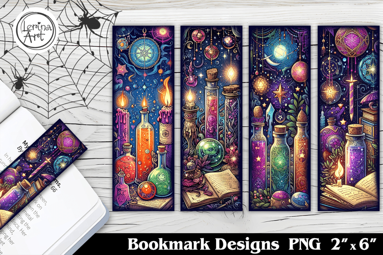 Magic Potion. Printable Bookmark 4 PNG