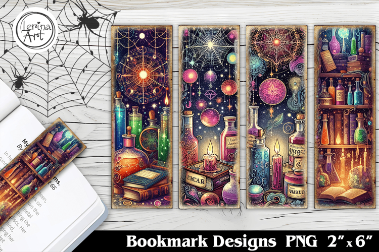 Magic Potion. Printable Bookmark 4 PNG