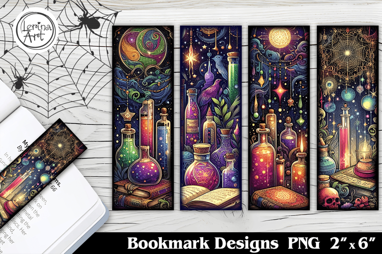 Magic Potion. Printable Bookmark 4 PNG