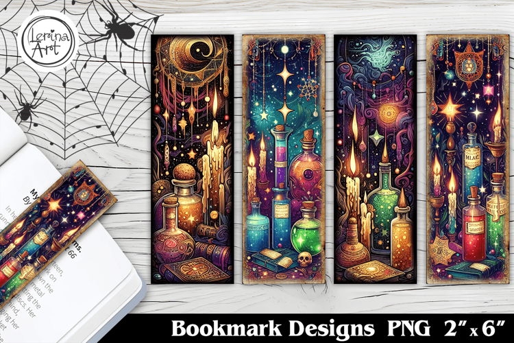 Magic Potion. Printable Bookmark 4 PNG
