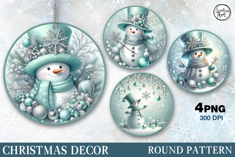 Christmas Decor | Cute Snowman | PNG Sublimation