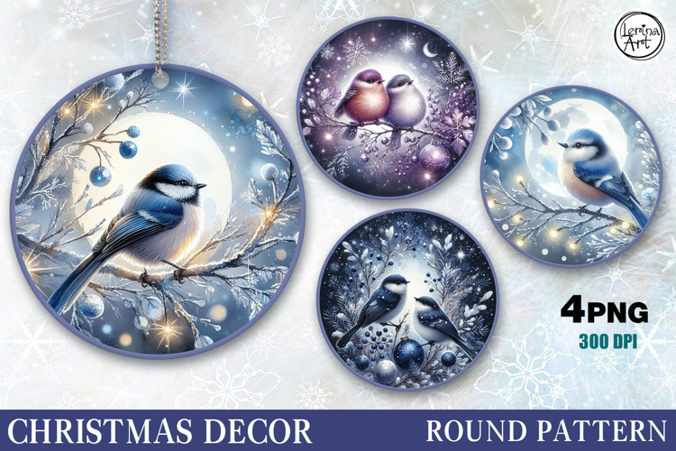 Christmas Decor | Cozy Bird| PNG Sublimation