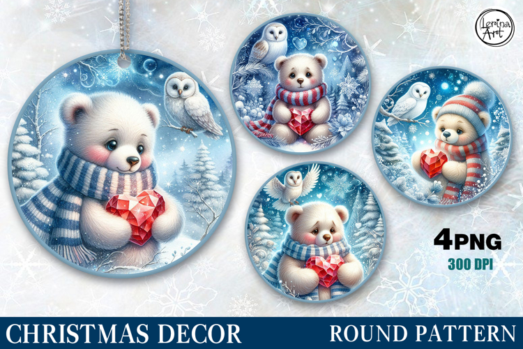 Christmas Decor | Cozy Teddy| PNG Sublimation
