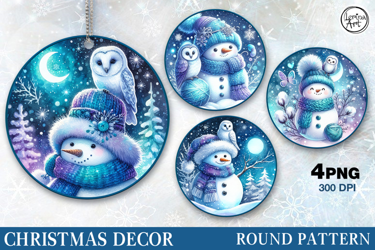 Snowman Sublimation Image 22