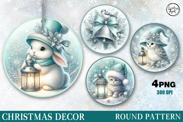 Christmas Decor | Cute Animal | PNG Sublimation
