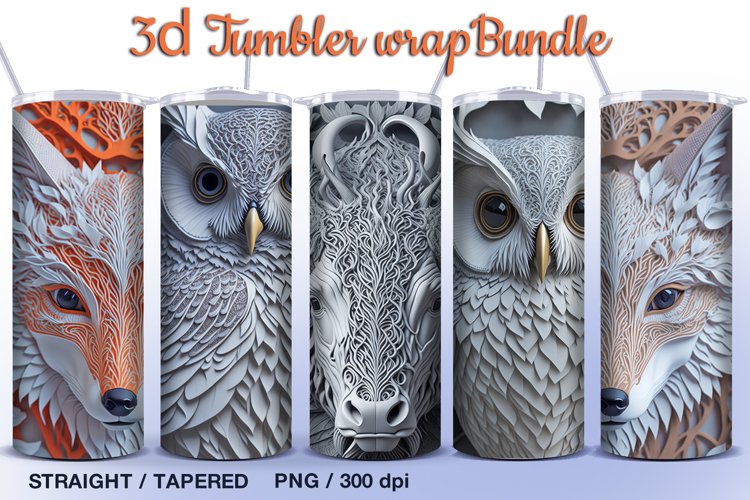 Sublimation Tumbler Wraps