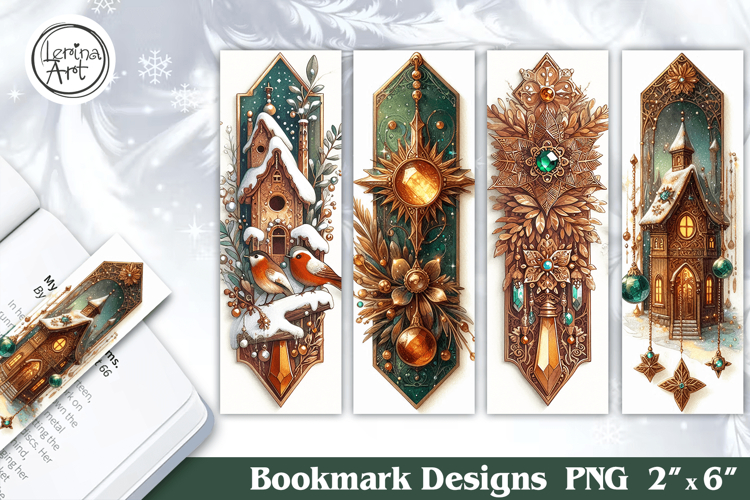 Printable Christmas Bookmark Image 13