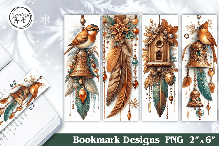 Printable Christmas Bookmark Image 16