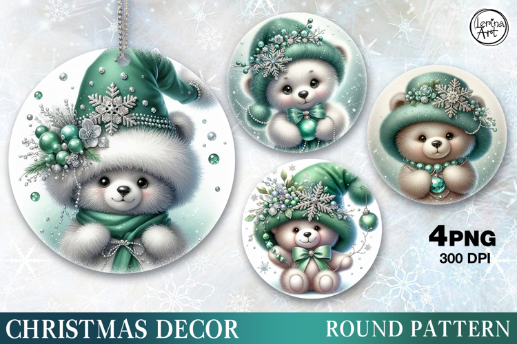 Christmas Decor | Cozy Teddy| PNG Sublimation