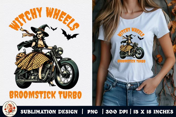 Halloween Witch Sublimation,Retro Halloween,Witch Sublimatio