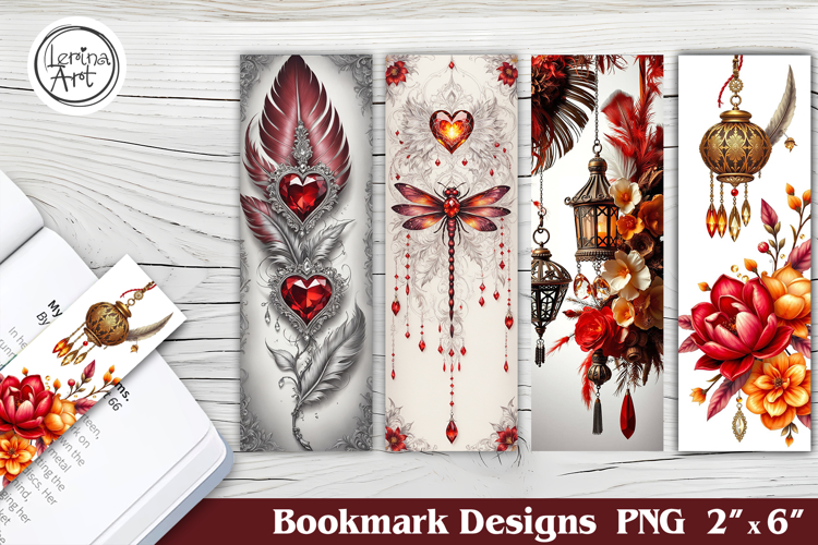 Lantern Printable Bookmark 4 PNG