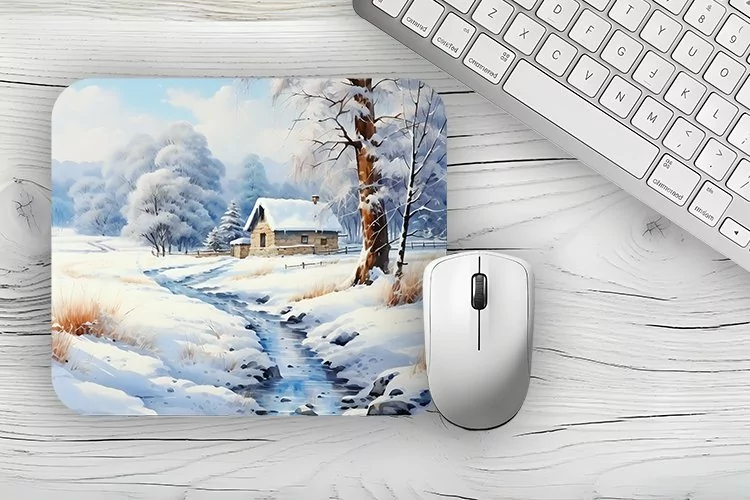 Christmas Mousepad PNG, Christmas Mousepad sublimation