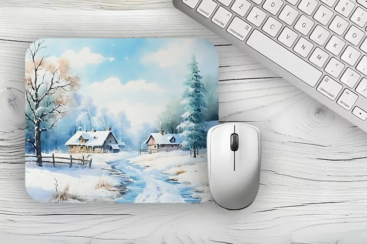 Christmas Mousepad PNG, Christmas Mousepad sublimation