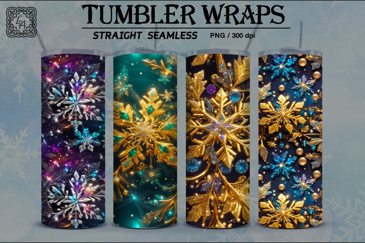 Christmas Tumbler Wrap Image 11