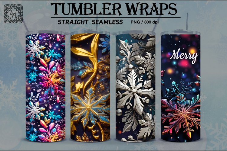 Christmas Tumbler Wrap Image 10