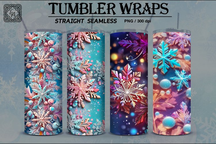 Christmas Tumbler Wrap Image 9