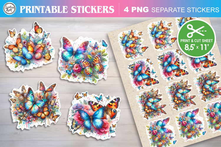 Flower Sticker Png Image 16