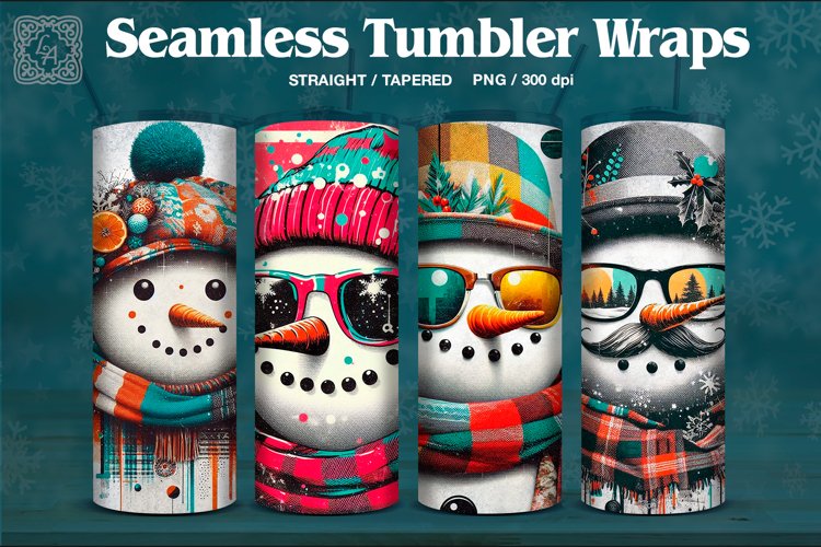 Christmas Snowman Clipart Image 22