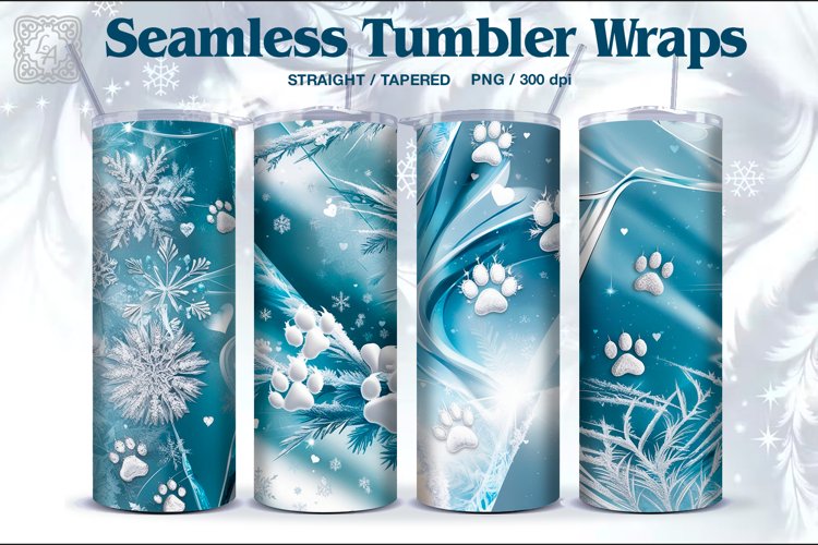 Christmas Tumbler Wrap Image 19