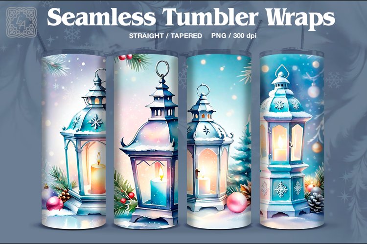 Christmas Tumbler Wrap Image 4